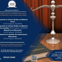 Promoción de maestrías jurídicas